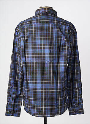 Chemise manches longues poches bleu MISE AU GREEN homme