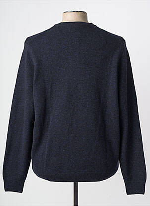 Pull stretch manches longues bleu MISE AU GREEN homme