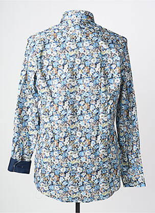 Chemise manches longues coupe cintrée bleu VENTI homme