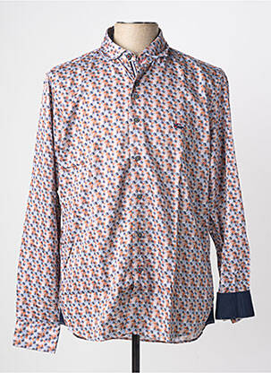 Chemise manches longues imprimé fantaisie bleu THE SURFCAR homme
