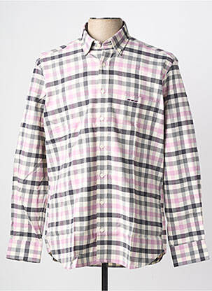 Chemise manches longues poches gris MISE AU GREEN homme
