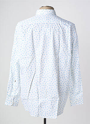Chemise manches longues imprimé fantaisie bleu SEIDENSTICKER homme