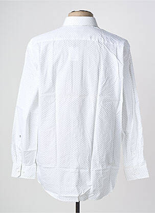 Chemise manches longues poches blanc SEIDENSTICKER homme