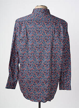 Chemise manches longues coupe droite bleu MISE AU GREEN homme