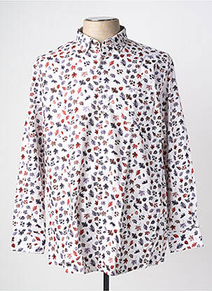 Chemise manches longues poches blanc MISE AU GREEN homme