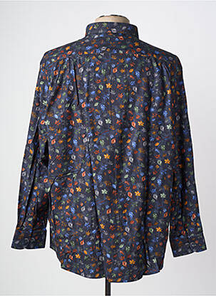 Chemise manches longues imprimé fantaisie noir MISE AU GREEN homme