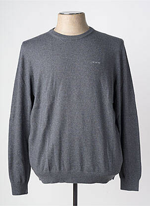 Pull stretch manches longues gris MISE AU GREEN homme