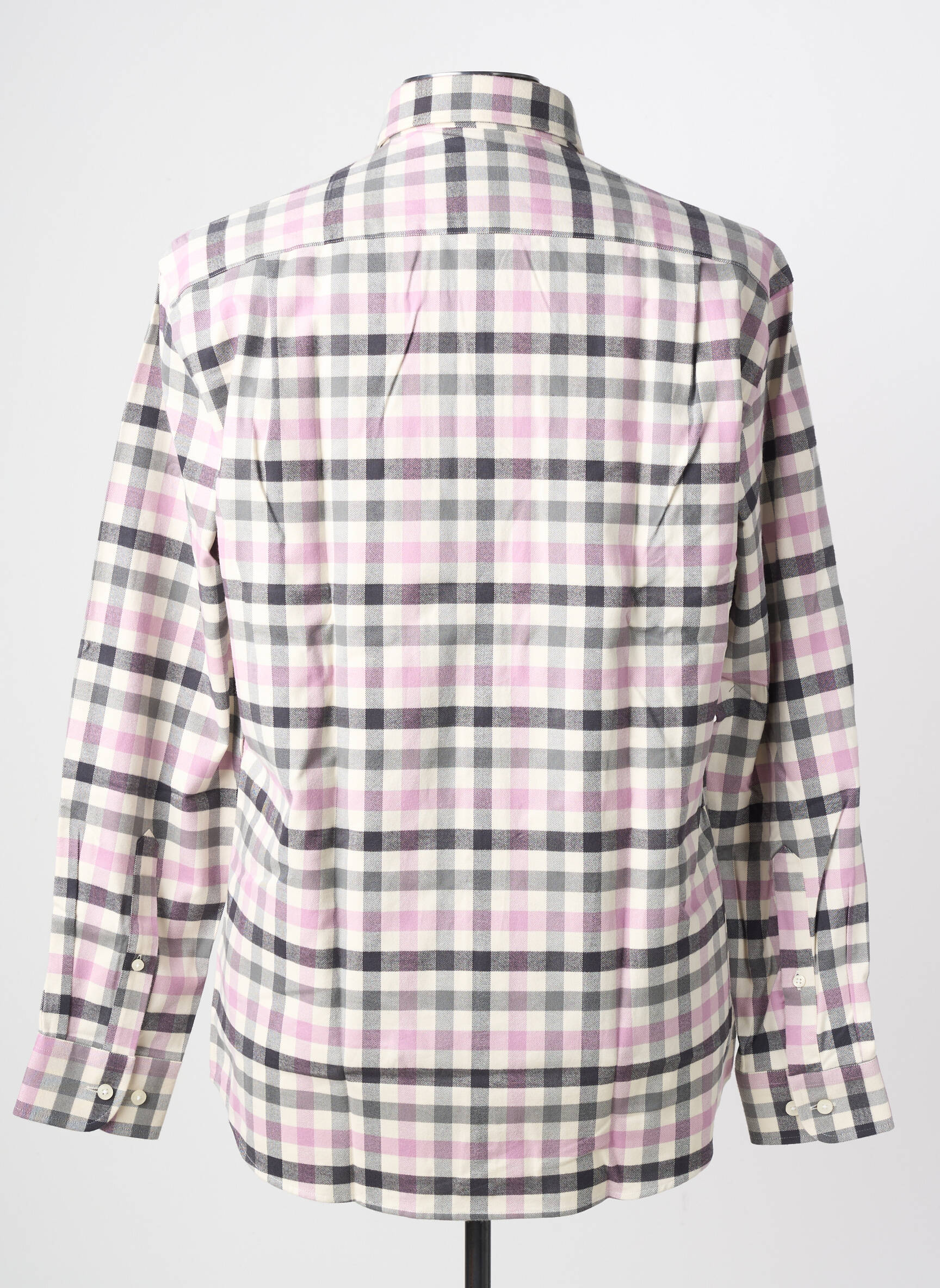 Chemise manches longues poches gris MISE AU GREEN homme