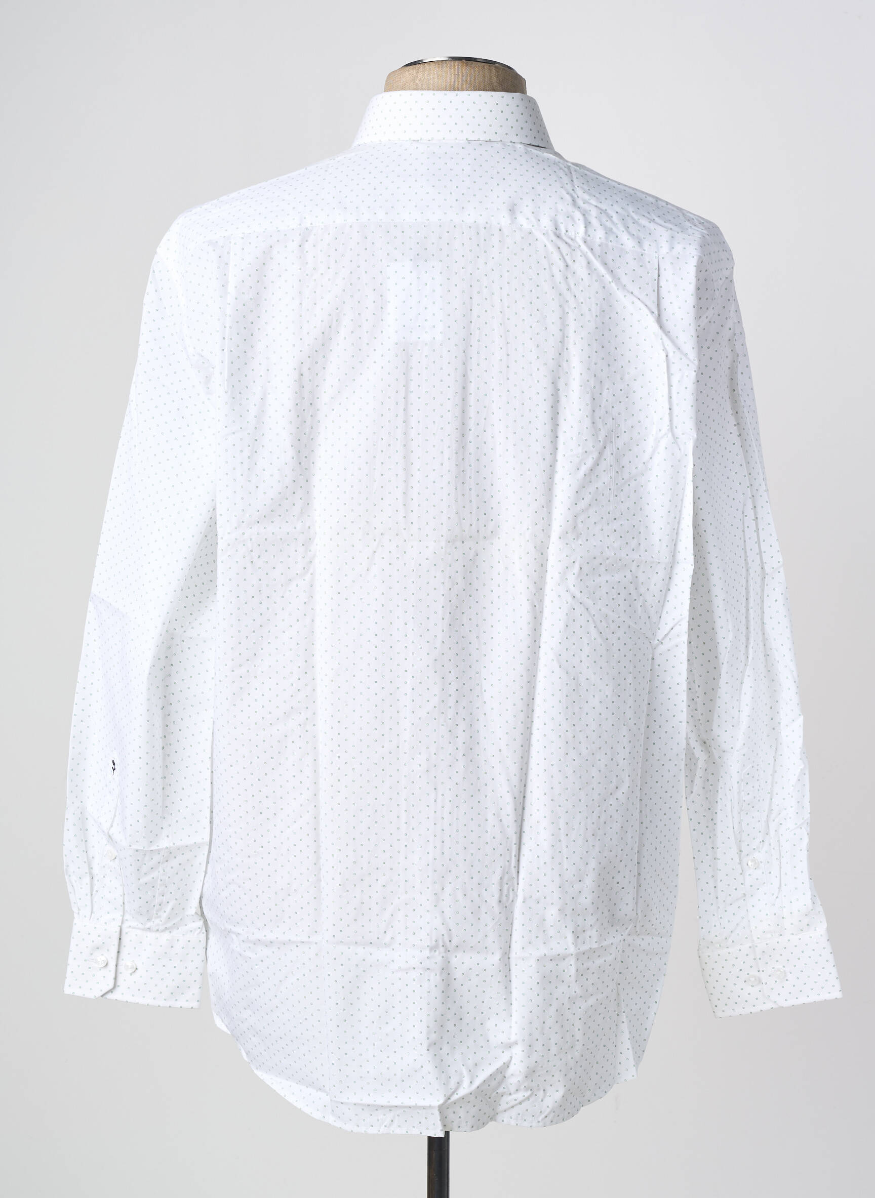 Chemise manches longues poches blanc SEIDENSTICKER homme