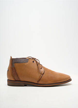 Derbies nubuck talon bas marron LE FORMIER homme