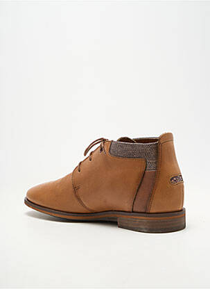 Derbies nubuck talon bas marron LE FORMIER homme