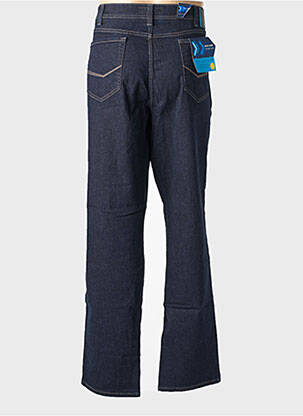 Jeans coupe droite fermeture zippée sous rabat boutonné taille normale bleu PIERRE CARDIN homme