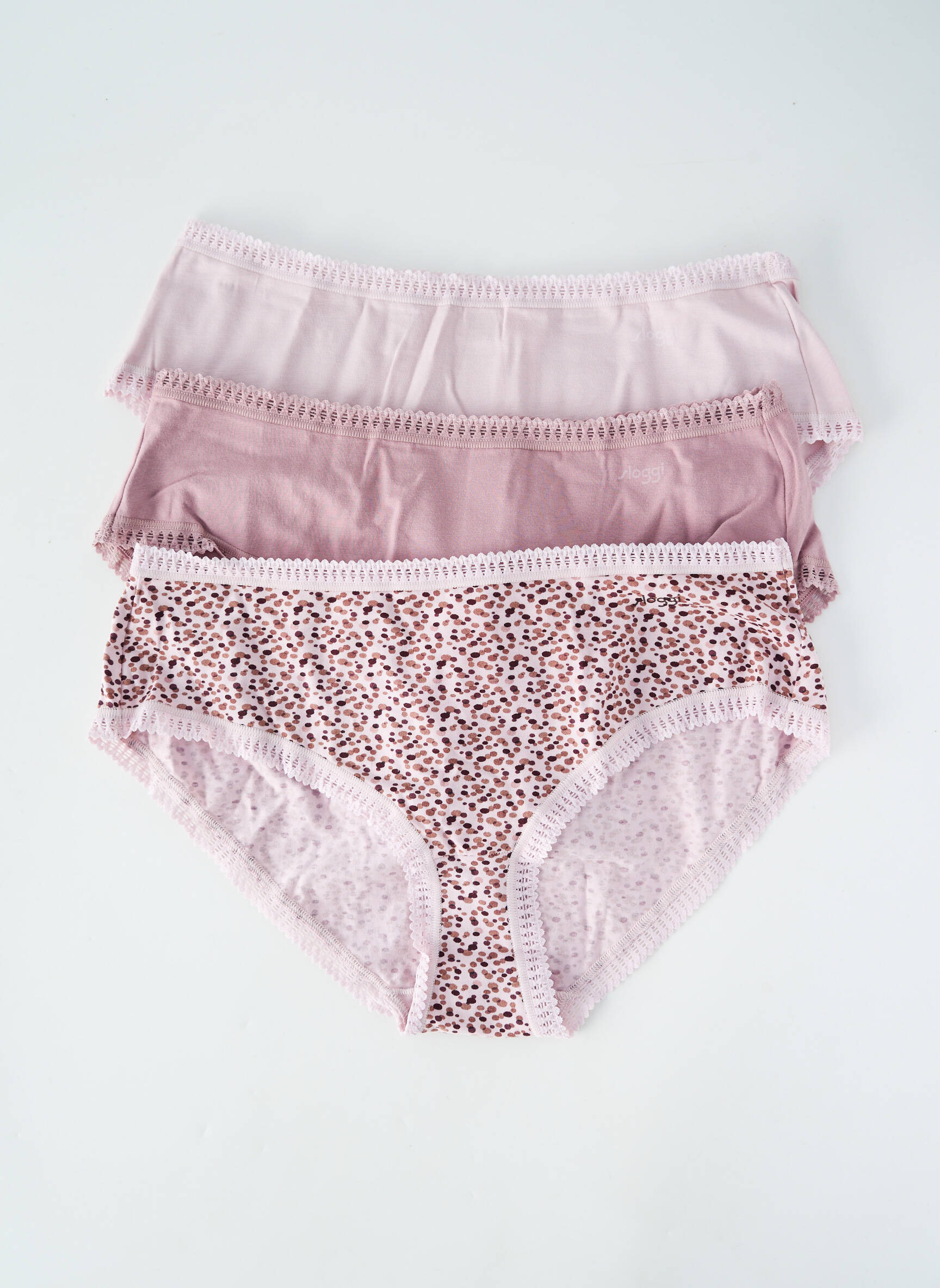 Culotte stretch rose SLOGGI femme