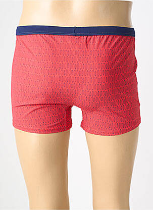 Short de bain imprimé fantaisie rouge EMINENCE homme
