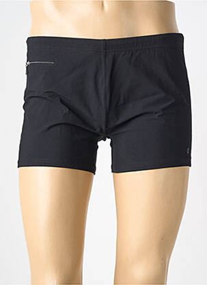Short de bain elastique à la taille noir EMINENCE homme