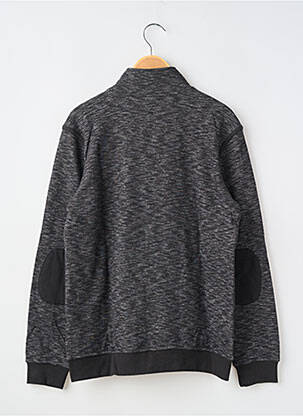 Veste casual col col montant noir BECKARO garçon