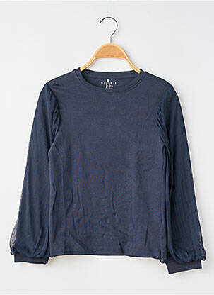 Sweat-shirt manches longues manches longues bleu NAME IT fille