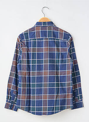 Chemise manches longues imprimé fantaisie bleu NUKUTAVAKE garçon