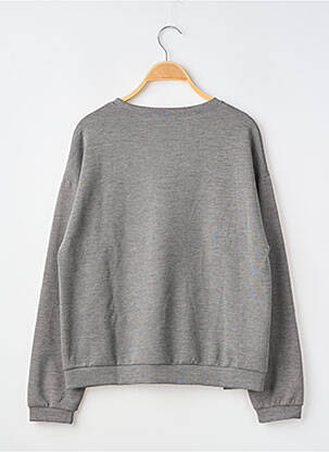 Sweat-shirt manches longues manches longues gris MAYORAL fille