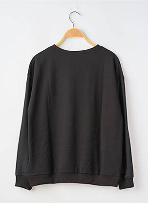 Sweat-shirt manches longues manches longues noir MAYORAL fille