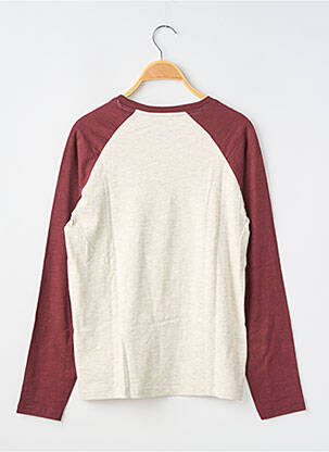 T-shirt manches longues manches longues gris JACK & JONES garçon