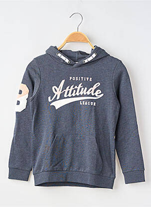 Sweat-shirt à capuche manches longues manches longues gris NAME IT fille
