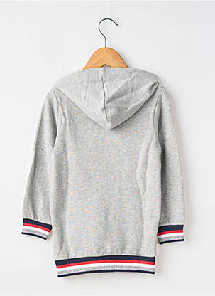 Robe mi-longue manches longues gris 3 POMMES fille