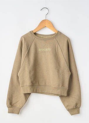 Sweat-shirt manches longues manches longues vert KIDS ONLY fille