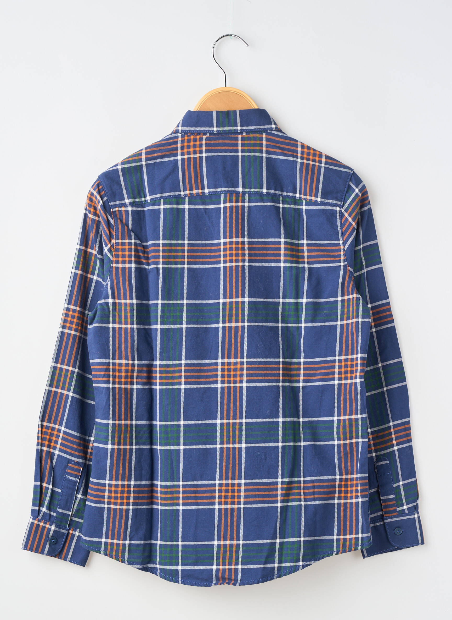 Chemise manches longues imprimé fantaisie bleu NUKUTAVAKE garçon