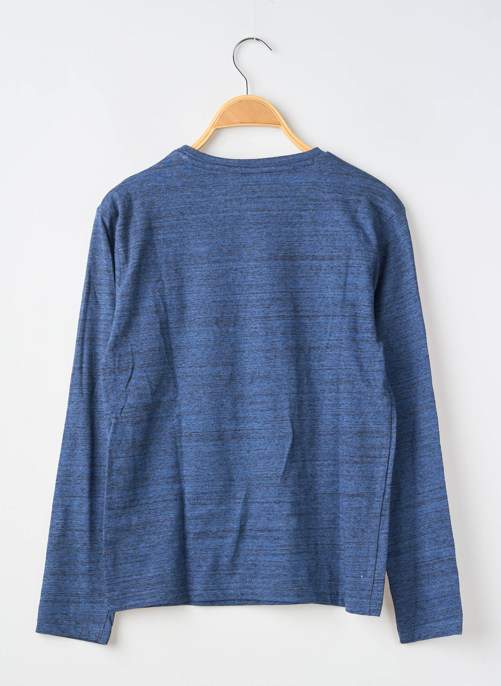 T-shirt manches longues manches longues bleu NUKUTAVAKE garçon