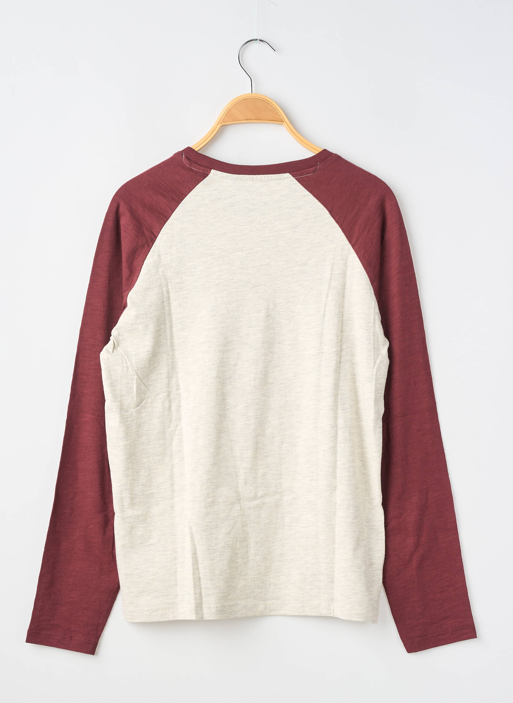 T-shirt manches longues manches longues gris JACK & JONES garçon