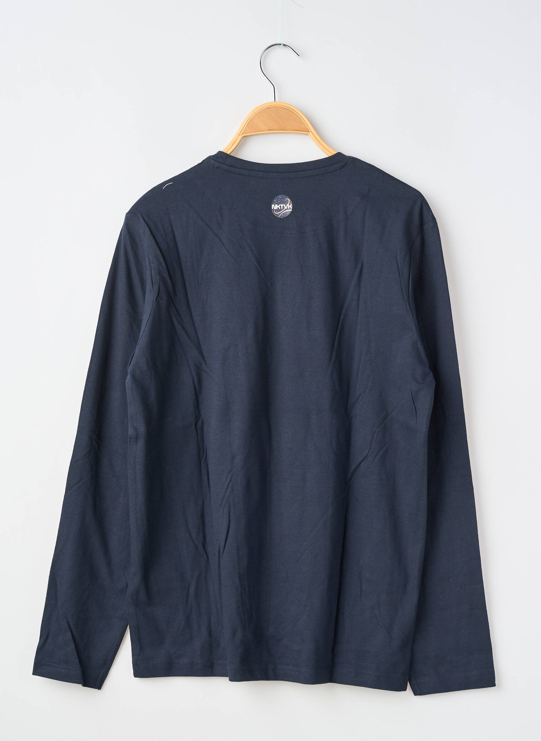 T-shirt manches longues manches longues bleu NUKUTAVAKE garçon