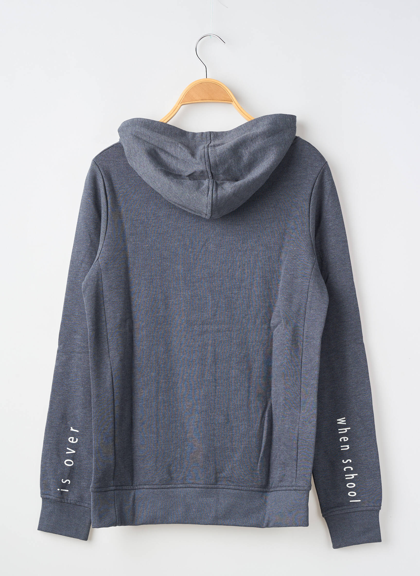 Sweat-shirt à capuche coupe droite manches longues gris NAME IT garçon