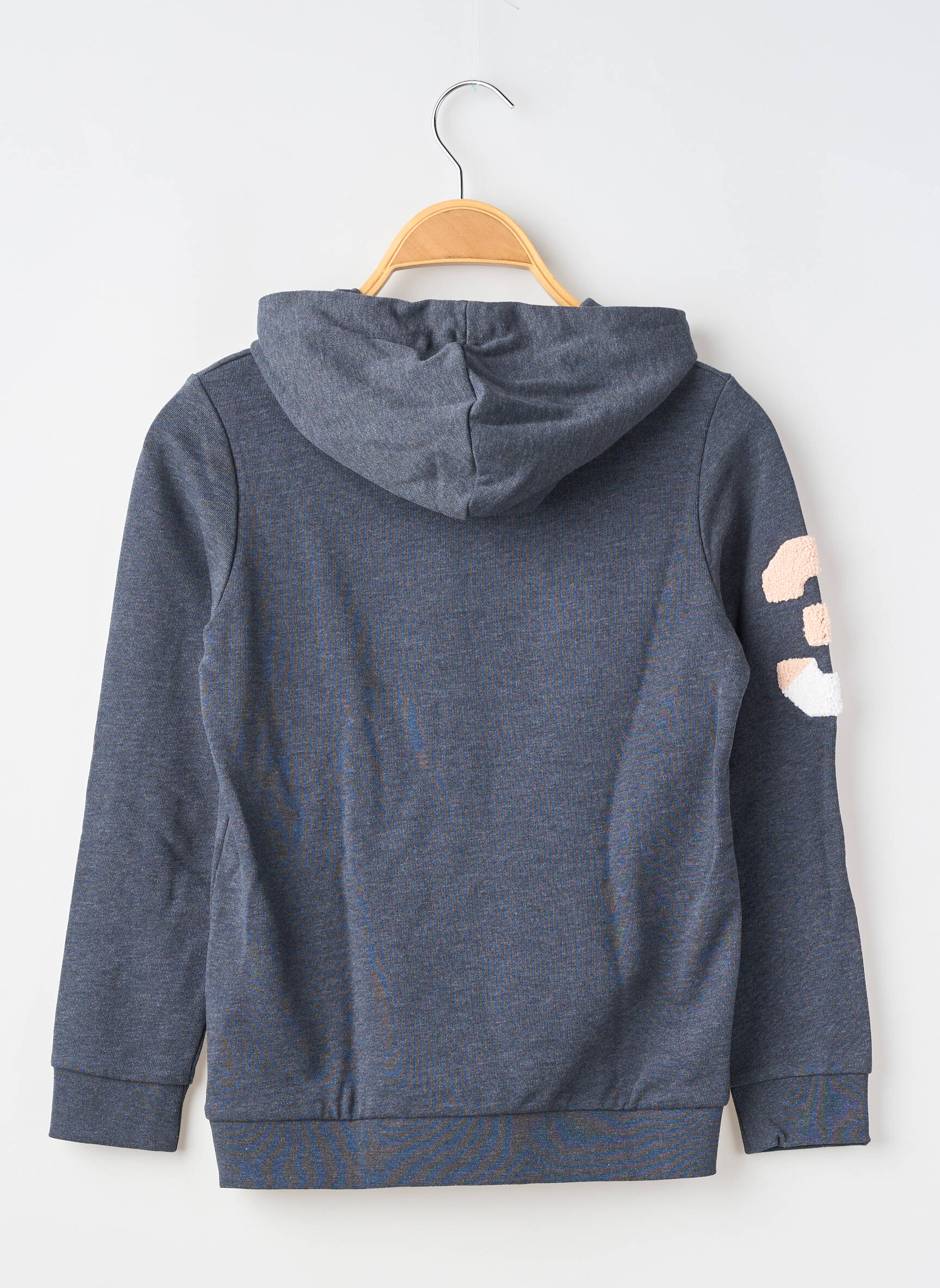 Sweat-shirt à capuche manches longues manches longues gris NAME IT fille