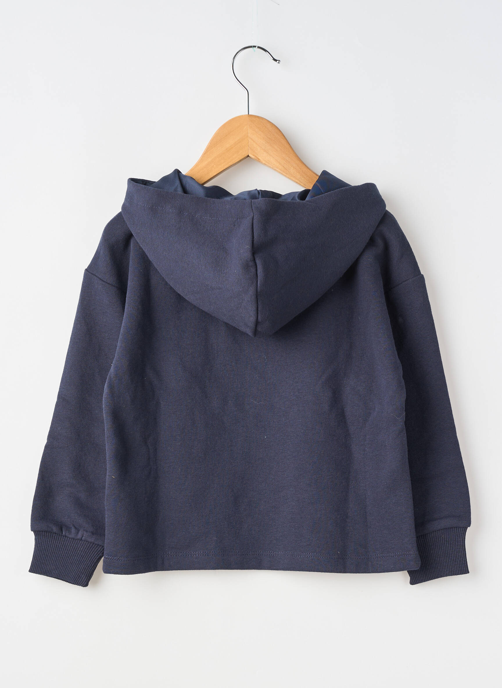 Sweat-shirt à capuche col v manches longues bleu KIDS ONLY garçon
