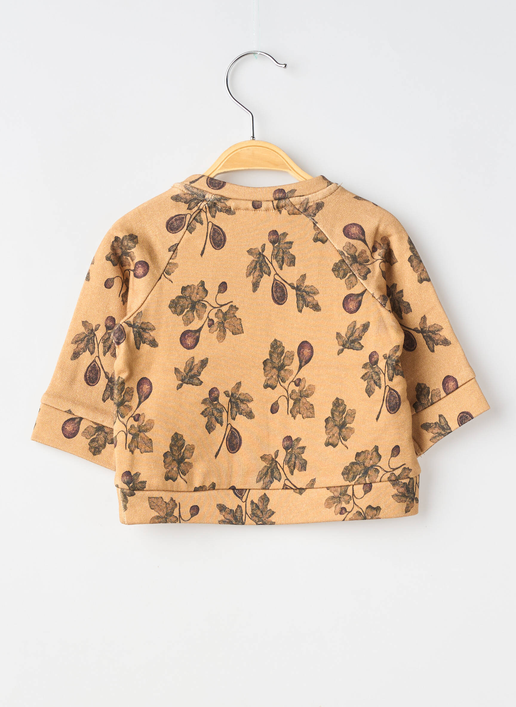 Sweat-shirt manches longues manches longues beige LIL'ATELIER fille