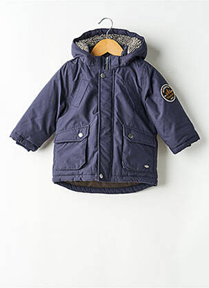 Parka poches a capuche bleu NAME IT garçon