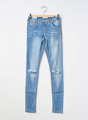 Jeans coupe slim skinny taille ajustable bleu NAME IT fille