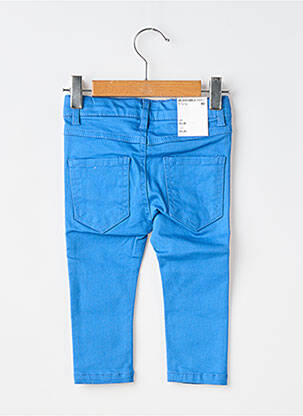 Pantalon slim fermeture zippée sous rabat boutonné bleu NAME IT garçon