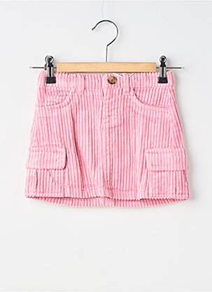 Jupe courte poches rose NAME IT fille