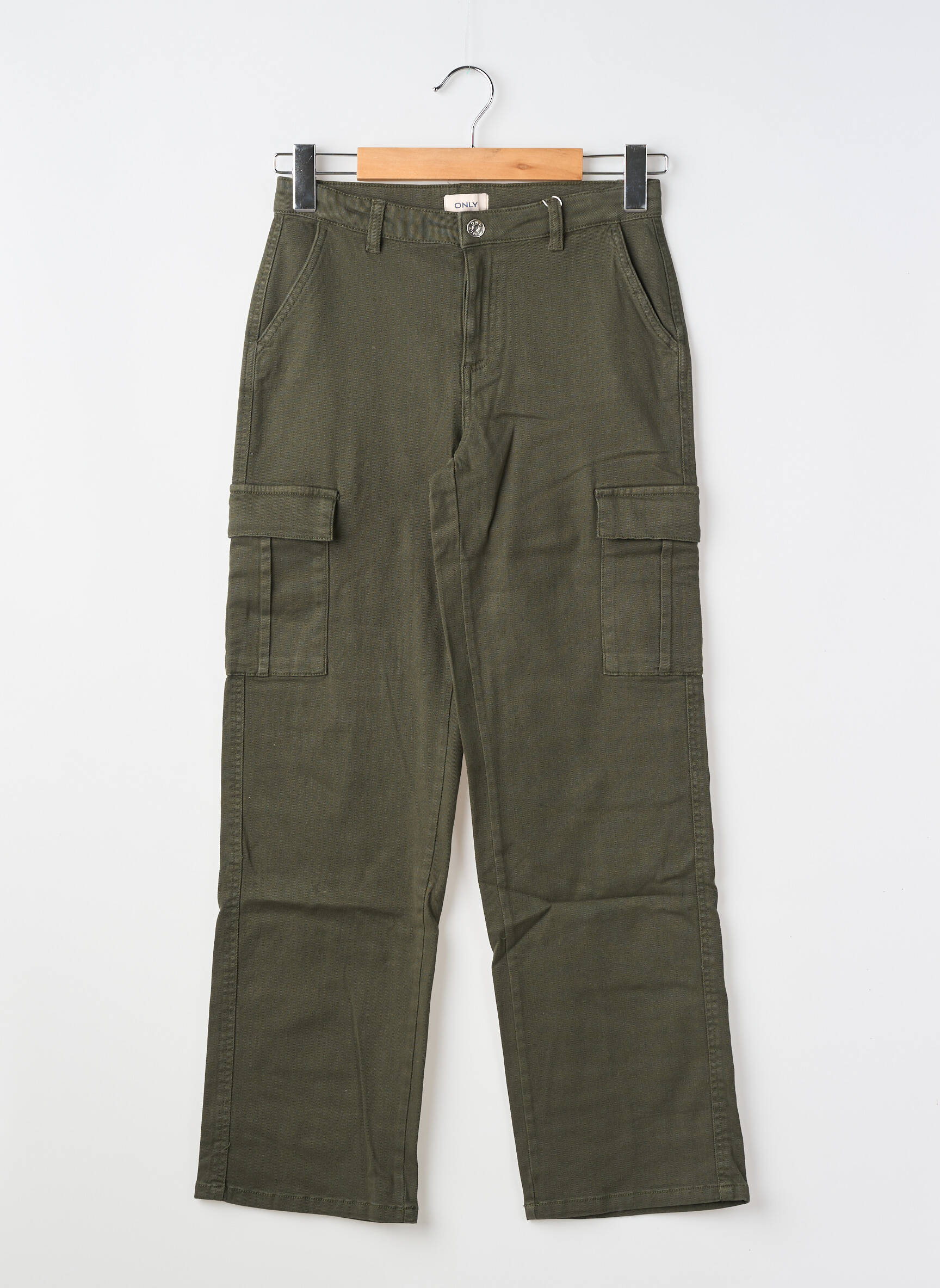 Pantalon cargo poches vert ONLY enfant