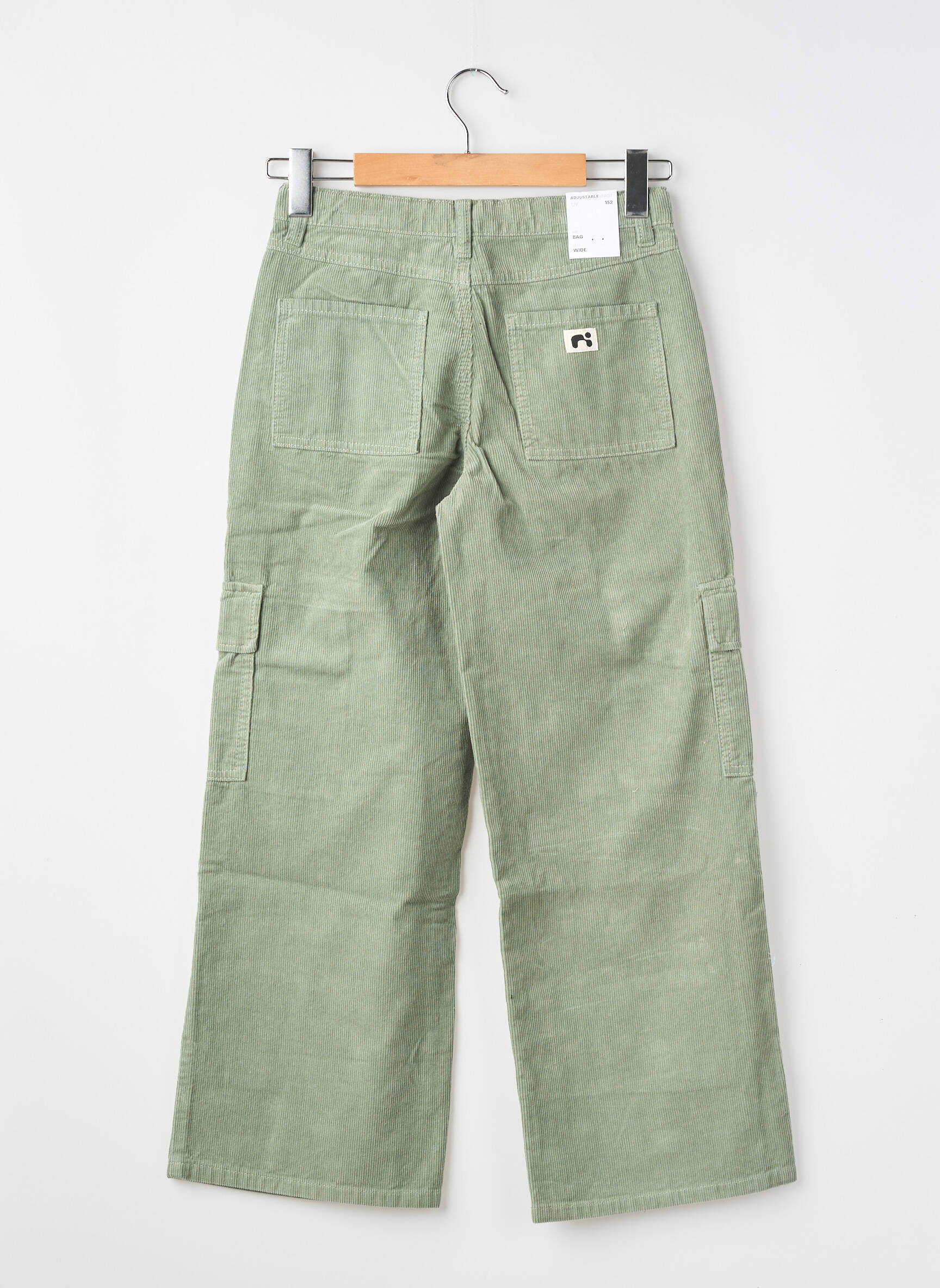 Pantalon cargo poches vert NAME IT garçon