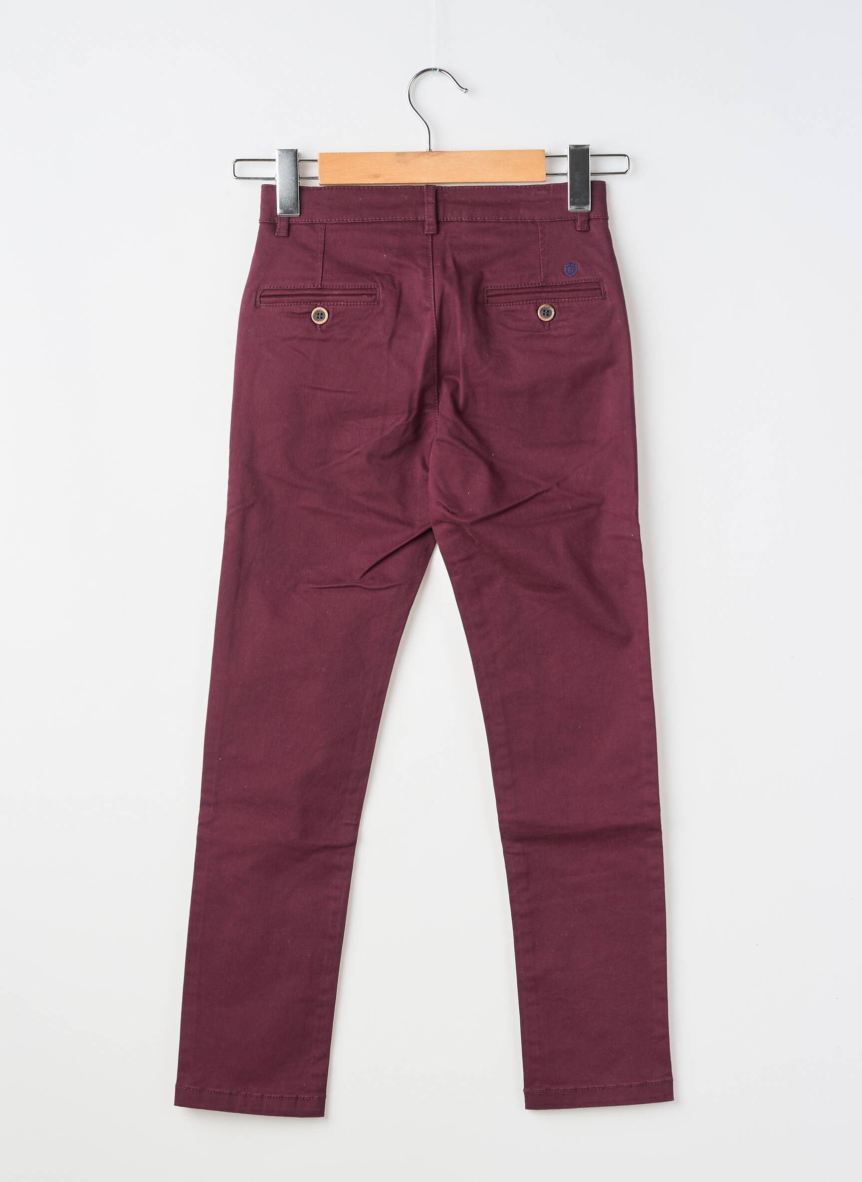 Pantalon chino poches violet NUKUTAVAKE garçon