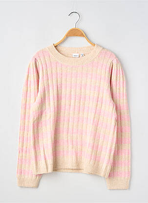 Pull manches longues manches longues rose NAME IT fille