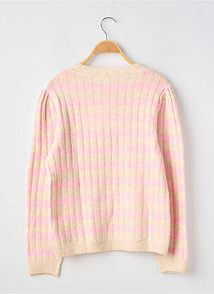 Pull manches longues manches longues rose NAME IT fille