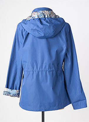 Parka fermeture zippée sur le devant a capuche bleu ANDREA LEE.IT femme