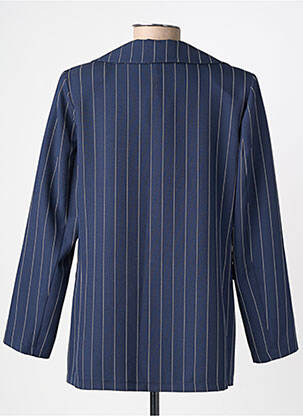Blazer poches bleu HALOGENE femme