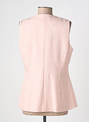 Gilet sans manche poches rose ATTENTIF femme
