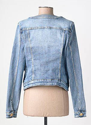 Veste casual col rond bleu WATER JEANS femme