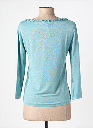Top manches longues manches longues bleu EGO femme